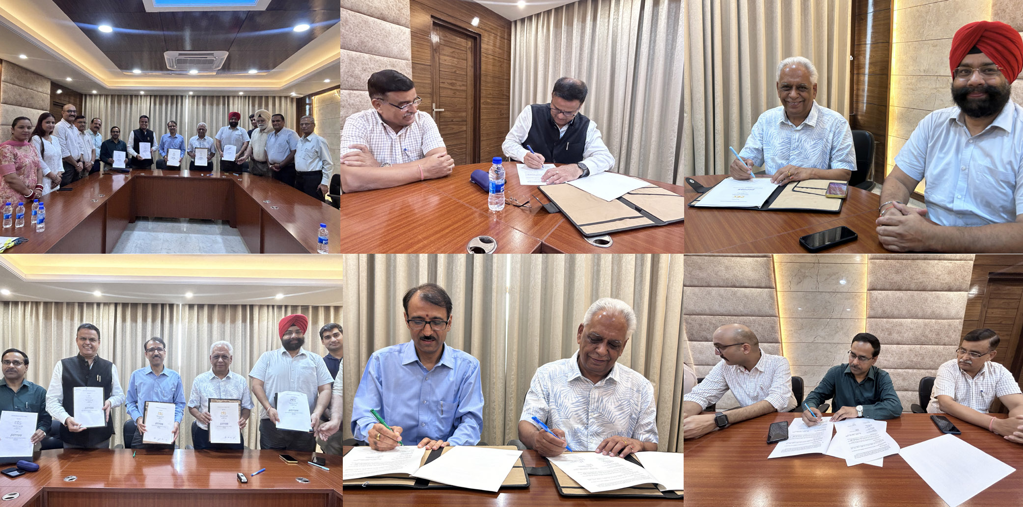 पंजाब इंजीनियरिंग कॉलेज ने सहयोगात्मक विकास के लिए PECOSA के साथ समझौता ज्ञापन पर हस्ताक्षर किए